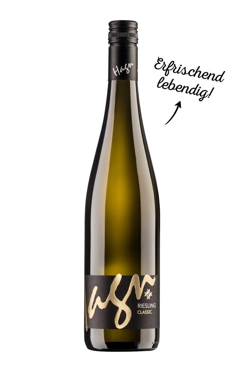Hagn Riesling classic QW - trocken, Wein