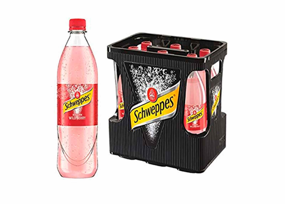Schweppes Russian Wild Berry PET (+ alle weiteren Sorten von Schweppes: Bitter Lemon u Tonic Water )